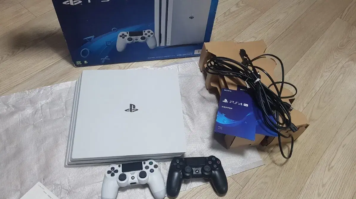 ps4 프로 글래셔화이트 풀구성 플스4